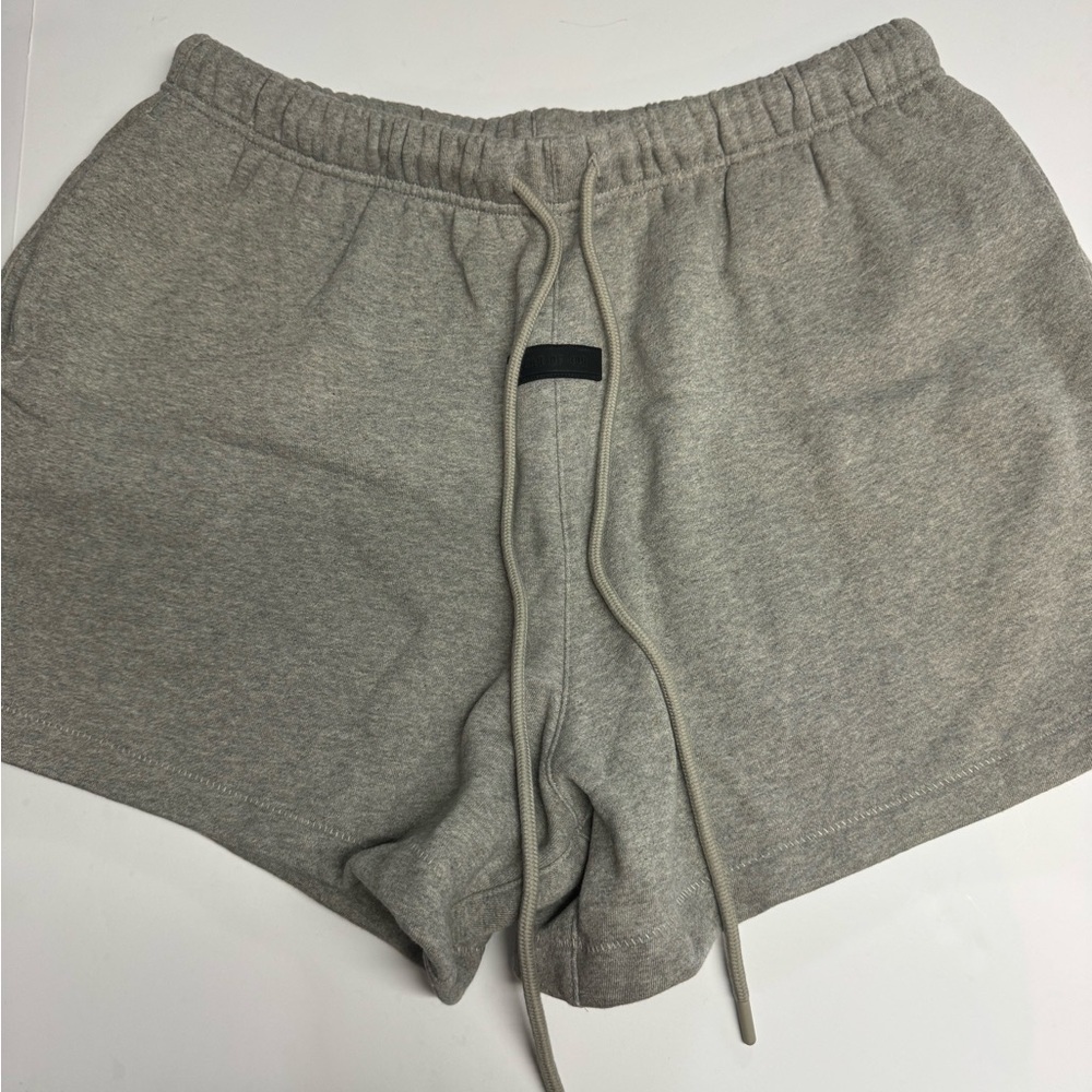 Essentials Gray Casual Shorts